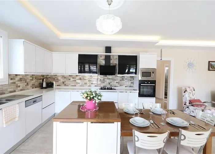 With Private Pool For 10 People In Dalyan ヴィラ オルタジャ